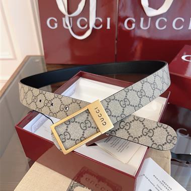 GUCCI   2025新款時尚皮帶  3.5CM