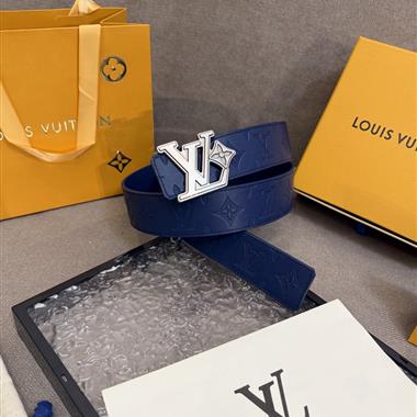 LOUIS VUITTON   2025新款時尚皮帶 4.0CM