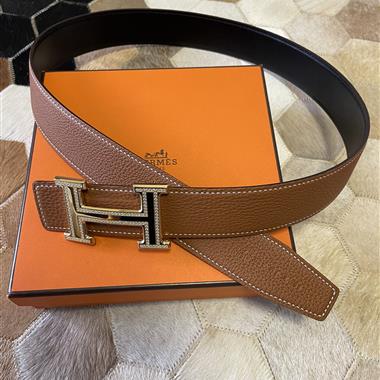 HERMES   2025新款時尚皮帶 3.8CM