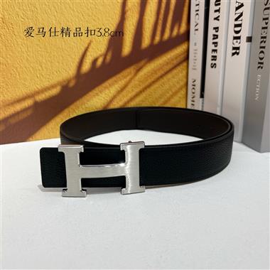 HERMES   2025新款時尚皮帶  3.8CM