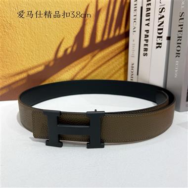 HERMES   2025新款時尚皮帶  3.8CM