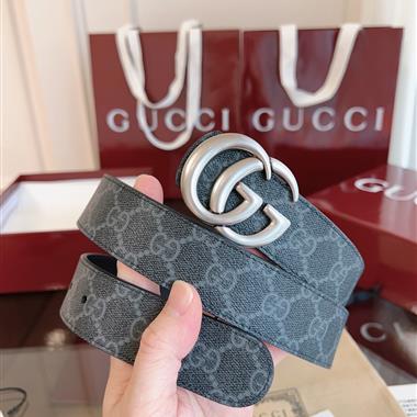 GUCCI   2025新款時尚皮帶  3.5CM