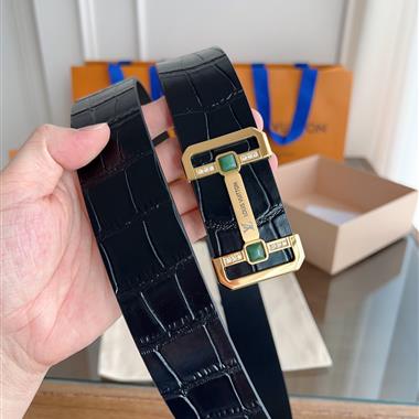 LOUIS VUITTON   2025新款時尚皮帶  3.8CM