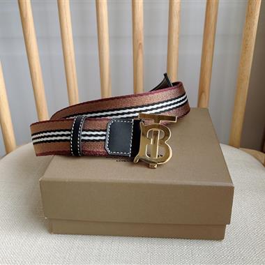 BURBERRY   2025新款時尚皮帶  3.5CM