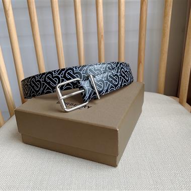 BURBERRY   2025新款時尚皮帶  3.5CM