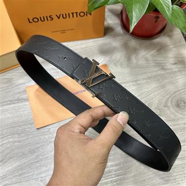LOUIS VUITTON   2025新款時尚皮帶  4.0CM