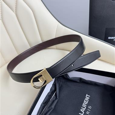 YSL   2025新款時尚皮帶   3.0CM