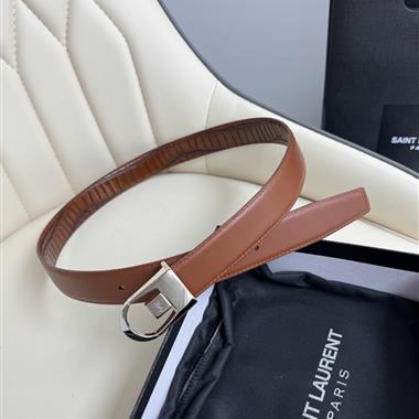 YSL   2025新款時尚皮帶   3.0CM