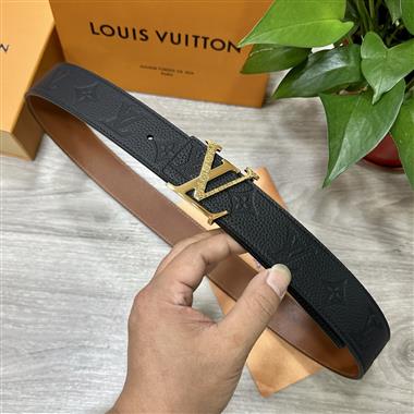 LOUIS VUITTON   2025新款時尚皮帶  4.0CM
