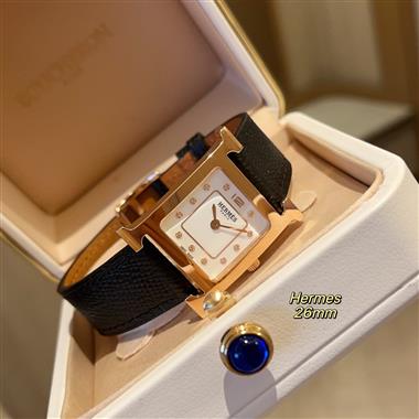 HERMES   2025新款時尚休閒手錶  尺寸：26MM