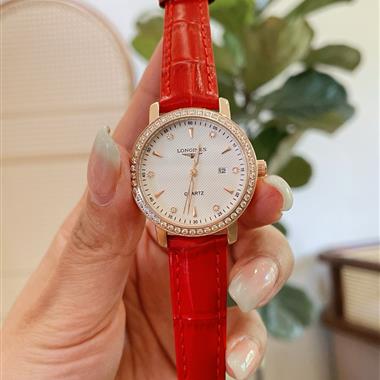 LONGINES   2025新款時尚休閒手錶  尺寸：30MM