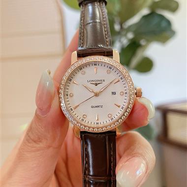 LONGINES   2025新款時尚休閒手錶  尺寸：30MM
