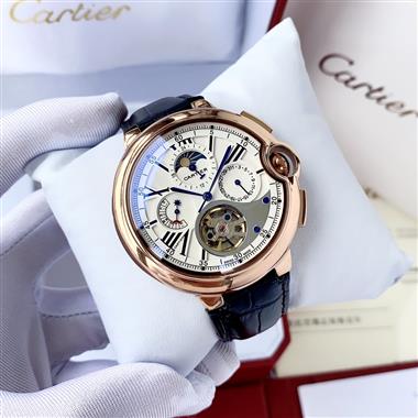 Cartier   2025新款時尚休閒手錶  尺寸：44MM