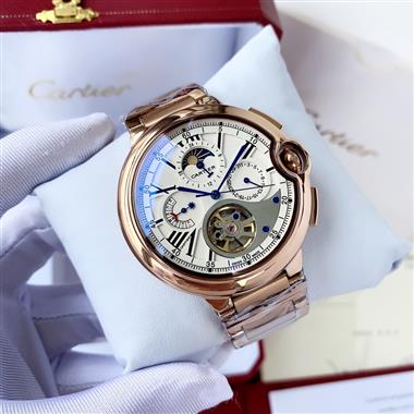 Cartier   2025新款時尚休閒手錶  尺寸：44MM