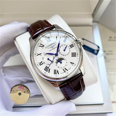 LONGINES   2025新款時尚休閒手錶  尺寸：40MM