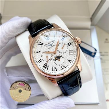 LONGINES   2025新款時尚休閒手錶  尺寸：40MM