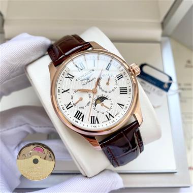 LONGINES   2025新款時尚休閒手錶  尺寸：40MM
