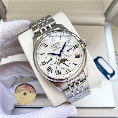 LONGINES   2025新款時尚休閒手錶  尺寸：40MM