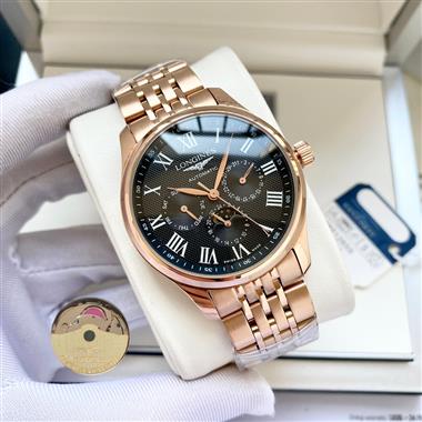 LONGINES   2025新款時尚休閒手錶  尺寸：40MM