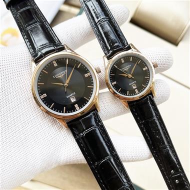 LONGINES   2025新款時尚休閒手錶  尺寸：男39MM 女30MM  單隻價錢