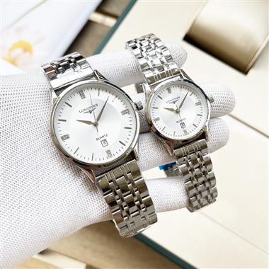 LONGINES   2025新款時尚休閒手錶  尺寸：男39MM 女30MM  單隻價錢