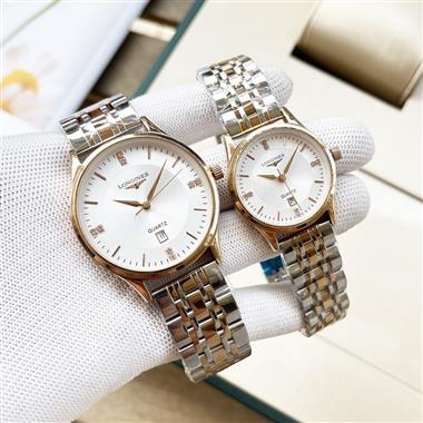 LONGINES   2025新款時尚休閒手錶  尺寸：男39MM 女30MM  單隻價錢