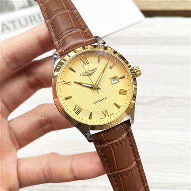 LONGINES   2025新款時尚休閒手錶  尺寸：41MM
