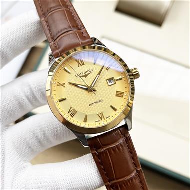 LONGINES   2025新款時尚休閒手錶  尺寸：42MM