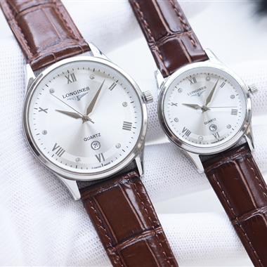 LONGINES   2025新款時尚休閒手錶  尺寸：男40MM 女30MM 單隻價錢