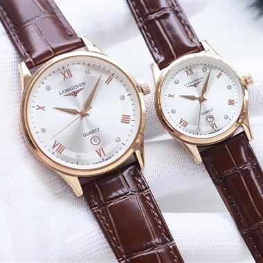 LONGINES   2025新款時尚休閒手錶  尺寸：男40MM 女30MM 單隻價錢
