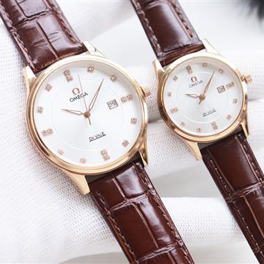OMEGA   2025新款時尚休閒手錶  尺寸：男41MM 女30MM 單隻價錢