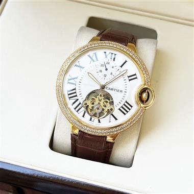 Cartier    2025新款時尚休閒手錶  尺寸：44MM