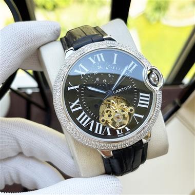Cartier    2025新款時尚休閒手錶  尺寸：44MM