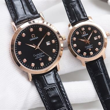 OMEGA   2025新款時尚休閒手錶  尺寸：男40MM 女30MM 單隻價錢