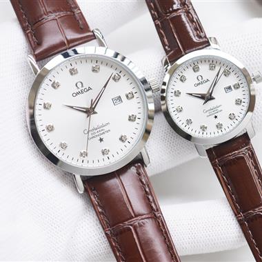 OMEGA   2025新款時尚休閒手錶  尺寸：男40MM 女30MM 單隻價錢