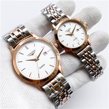 LONGINES    2025新款時尚休閒手錶  尺寸：男40MM 女30MM 單隻價錢