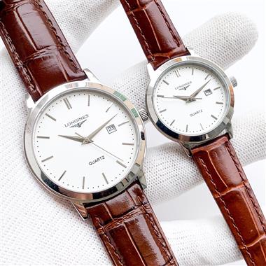 LONGINES    2025新款時尚休閒手錶  尺寸：男40MM 女30MM 單隻價錢