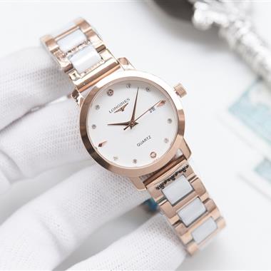 LONGINES    2025新款時尚休閒手錶  尺寸：30MM