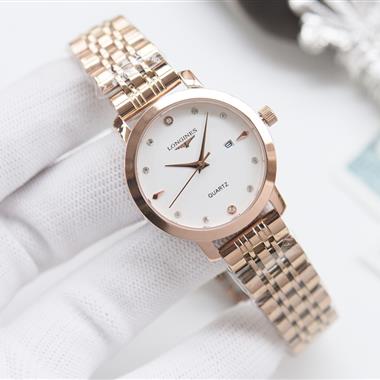 LONGINES    2025新款時尚休閒手錶  尺寸：30MM