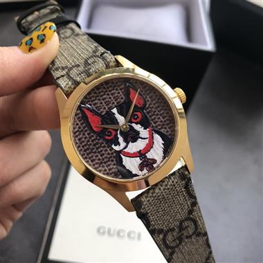 GUCCI   2025新款時尚休閒手錶  尺寸：38MM