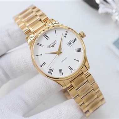 LONGINES   2025新款時尚休閒手錶  尺寸：40MM