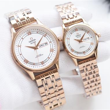 OMEGA   2025新款時尚休閒手錶  尺寸：男40MM 女30MM 單隻價錢