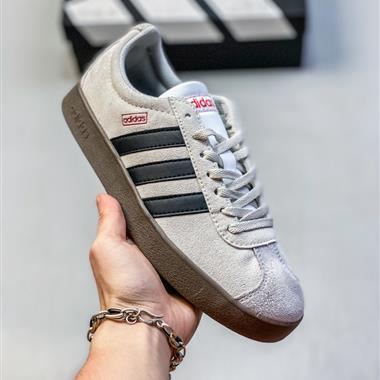 Adidas VL COURT 2.0 舒適百搭 防滑耐磨 低幫 板鞋