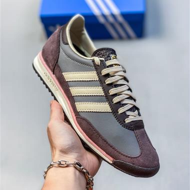 Adidas Originals SL 72 RS休閒防滑耐磨低幫板鞋
