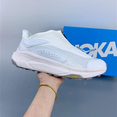 HOKA ONE ONE Project Transport 低幫耐磨網布拉鏈生活休閒鞋