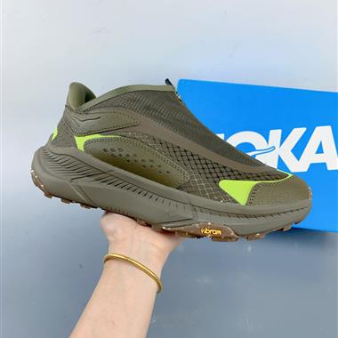 HOKA ONE ONE Project Transport 低幫耐磨網布拉鏈生活休閒鞋