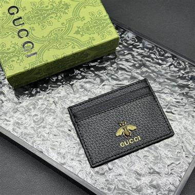 GUCCI   2025新款時尚皮夾 尺寸：10*7CM