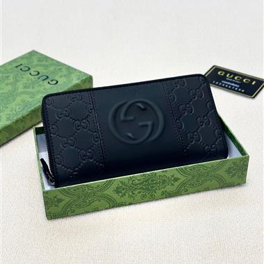 GUCCI   2025新款時尚皮夾 尺寸：20x10CM
