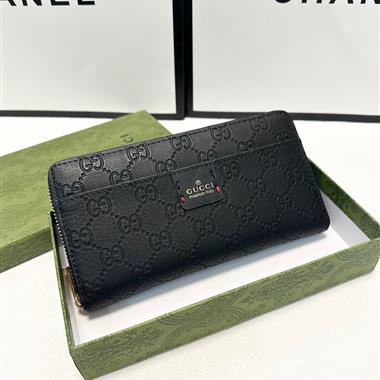 GUCCI   2025新款時尚皮夾 尺寸：21x11CM