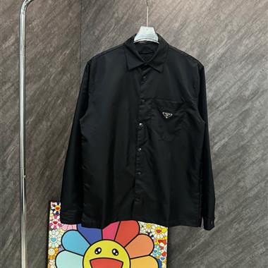 PRADA   2025秋冬新款長袖襯衫  尺寸偏大